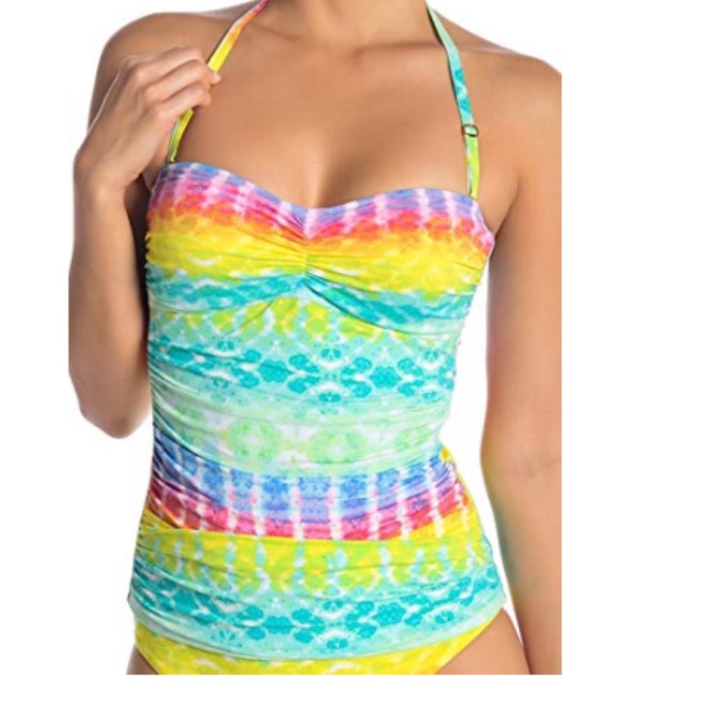 Bleu Rod Beattie Day Tripper Bandeau Tankini Top